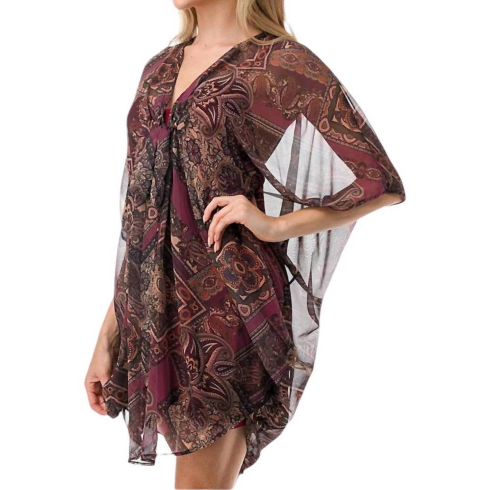 NEW VAVA janet caftan dress in rose boho